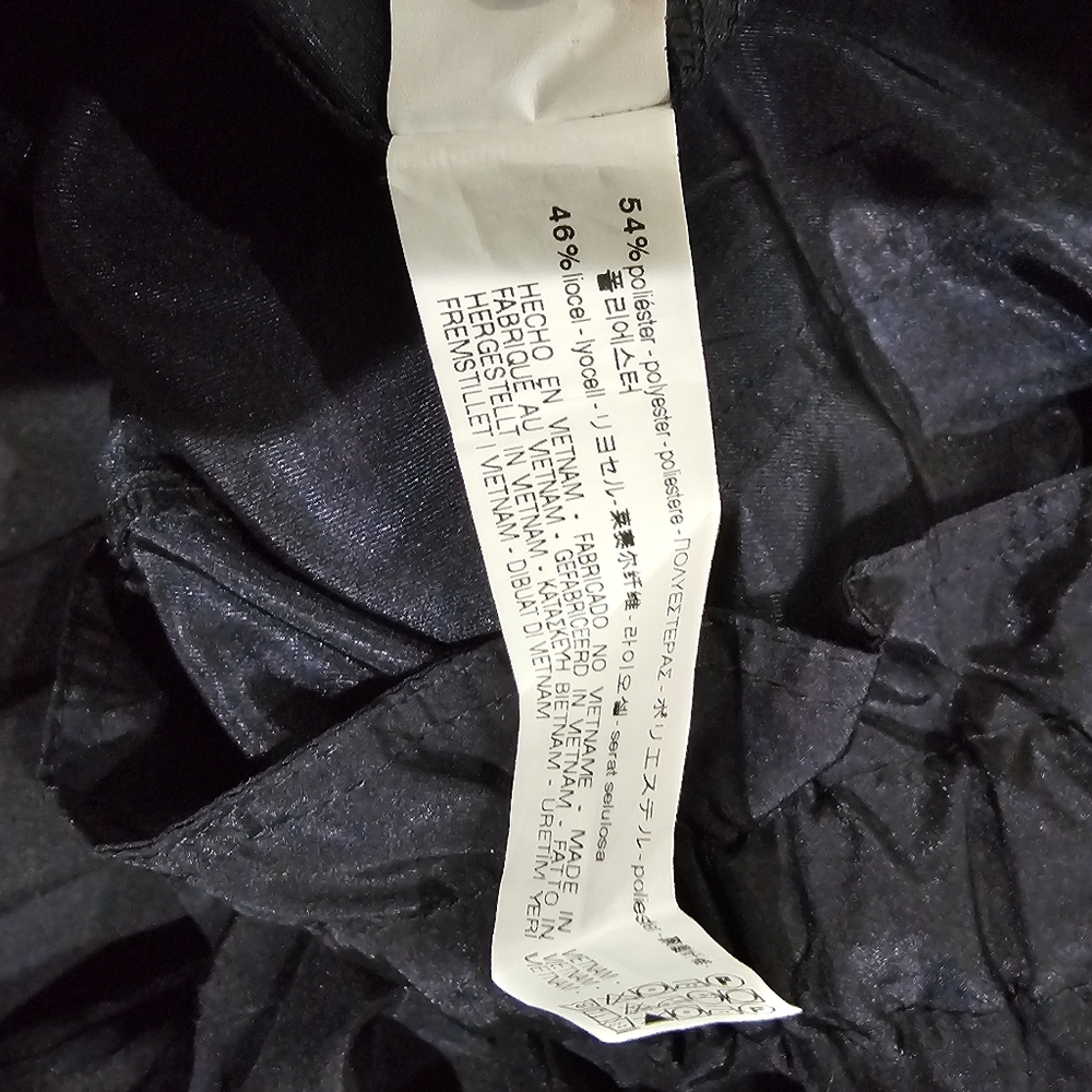 NWT Zara Dark Blue High Waist Lightweight Joggers size Medium - Picture 7 of 7
